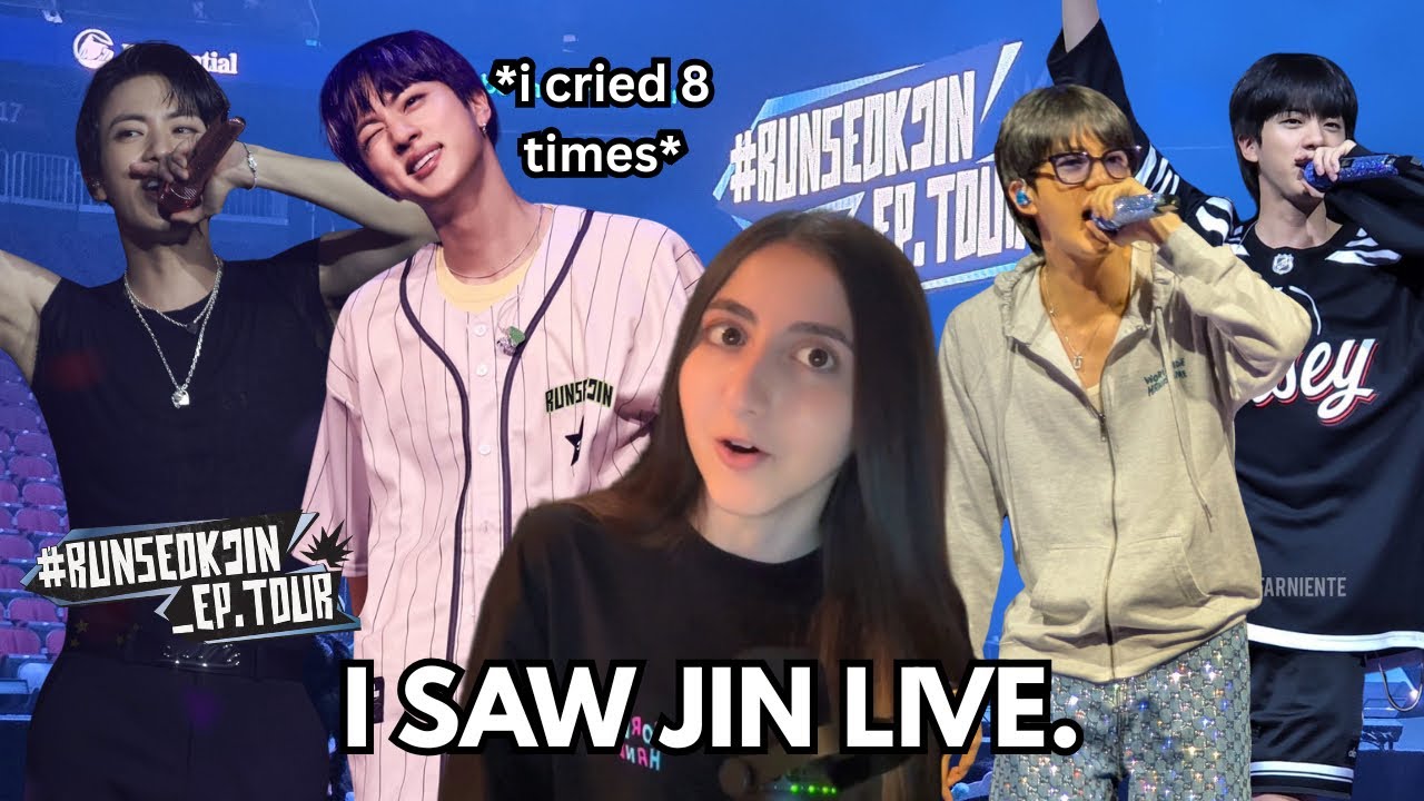 I SAW JIN OF BTS LIVE TWO NIGHTS IN A ROW | #RUNSEOKJIN_EP.TOUR in NEWARK | FULL CONCERT REVIEW