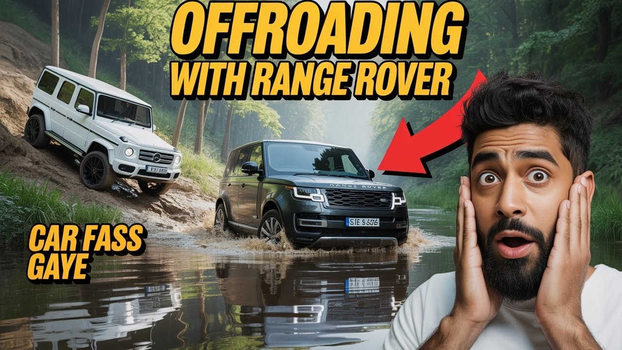 OFF-ROADING WITH MY RANGE ROVER || RANGE ROVER FASS GAYE || CAR GAMEPLAY || #cargames #offroading 