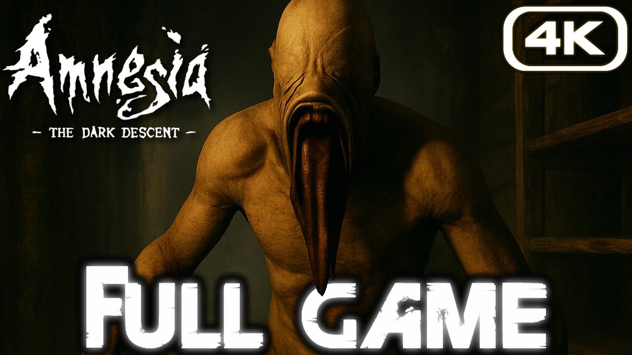 AMNESIA THE DARK DESCENT Gameplay Walkthrough FULL GAME (4K 60FPS) No Commentary