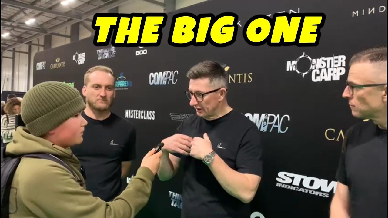 THE BIG ONE FISHING SHOW!!!(I interviewed korda)