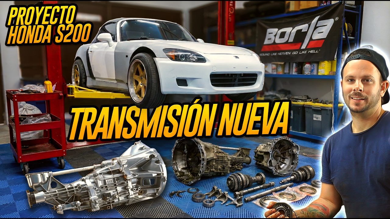 &iexcl;Caja DESTRUIDA! Restauramos Proyecto Honda S2000 (Solo funcionaban 2 cambios) 💀