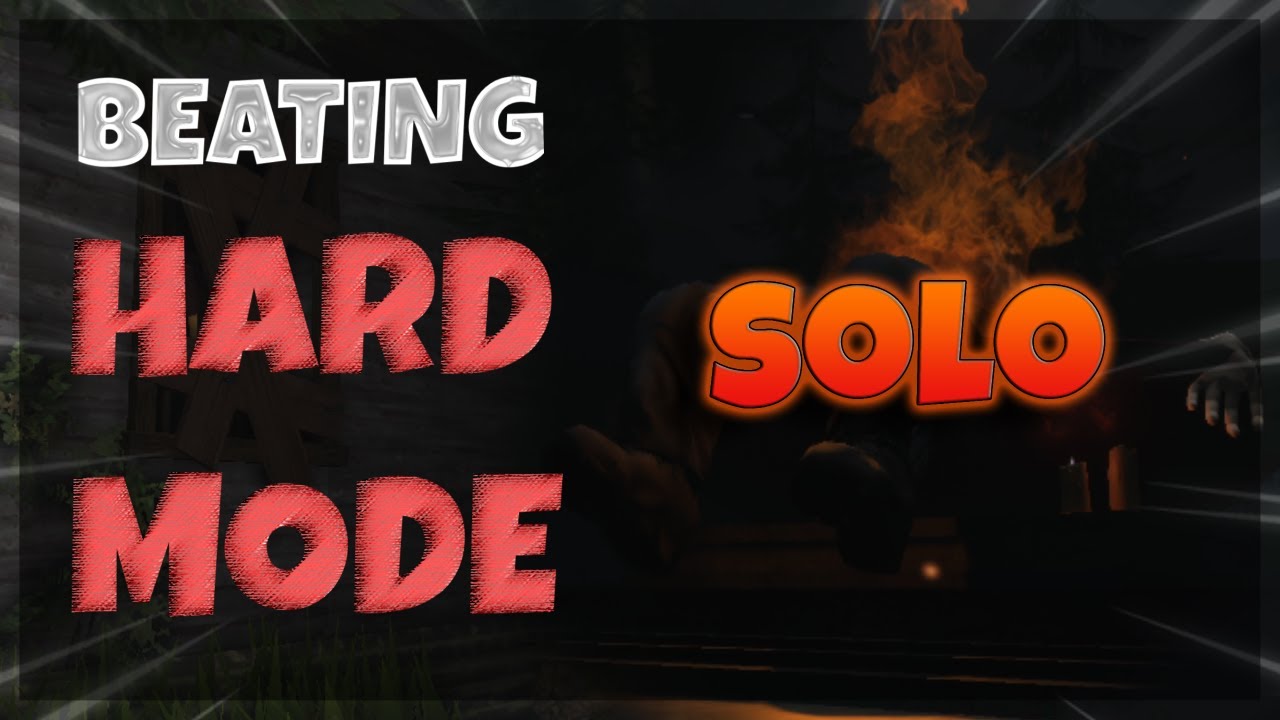 How To Beat Hard Mode * SOLO *  On Roblox Consume?!