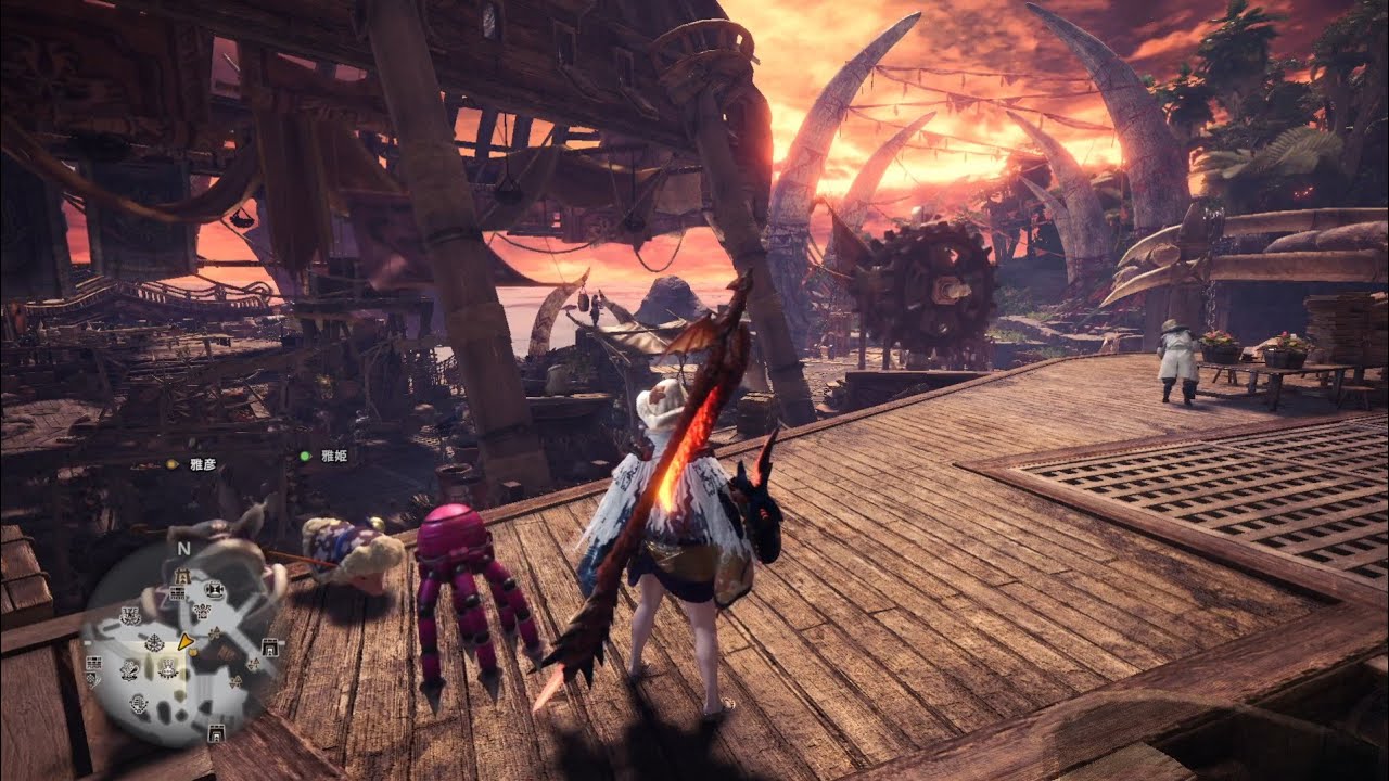 【MHＷ：Ｉ】（MHＷ）＃BGM用・調査拠点＃アステラ(流通エリア)(＃モンスターハンターワールドアイスボーン)