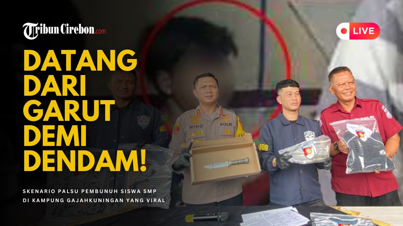 🔴 LIVE - TERUNGKAP! Motif Pembunuhan Siswa SMP 26 di Eks Kampung Gajah: Gara-gara Putus Pertemanan