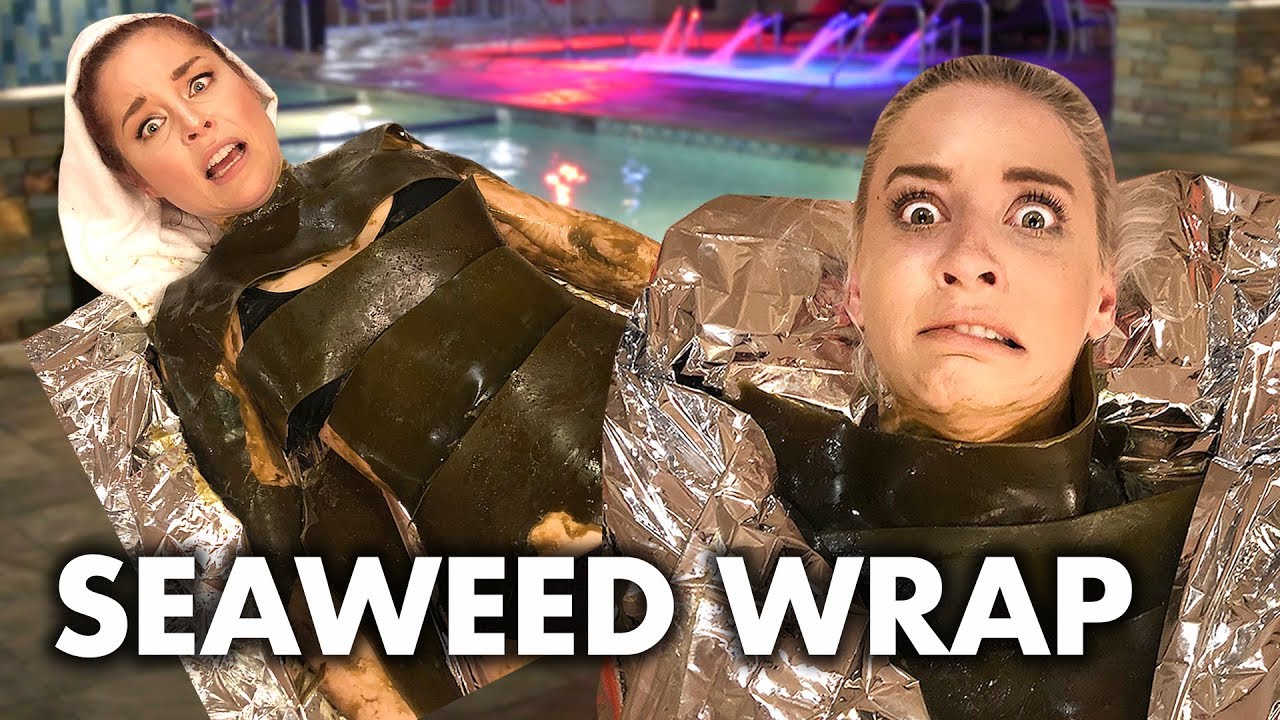Getting Wrapped in Seaweed at a Korean Spa! (Beauty Trippin)