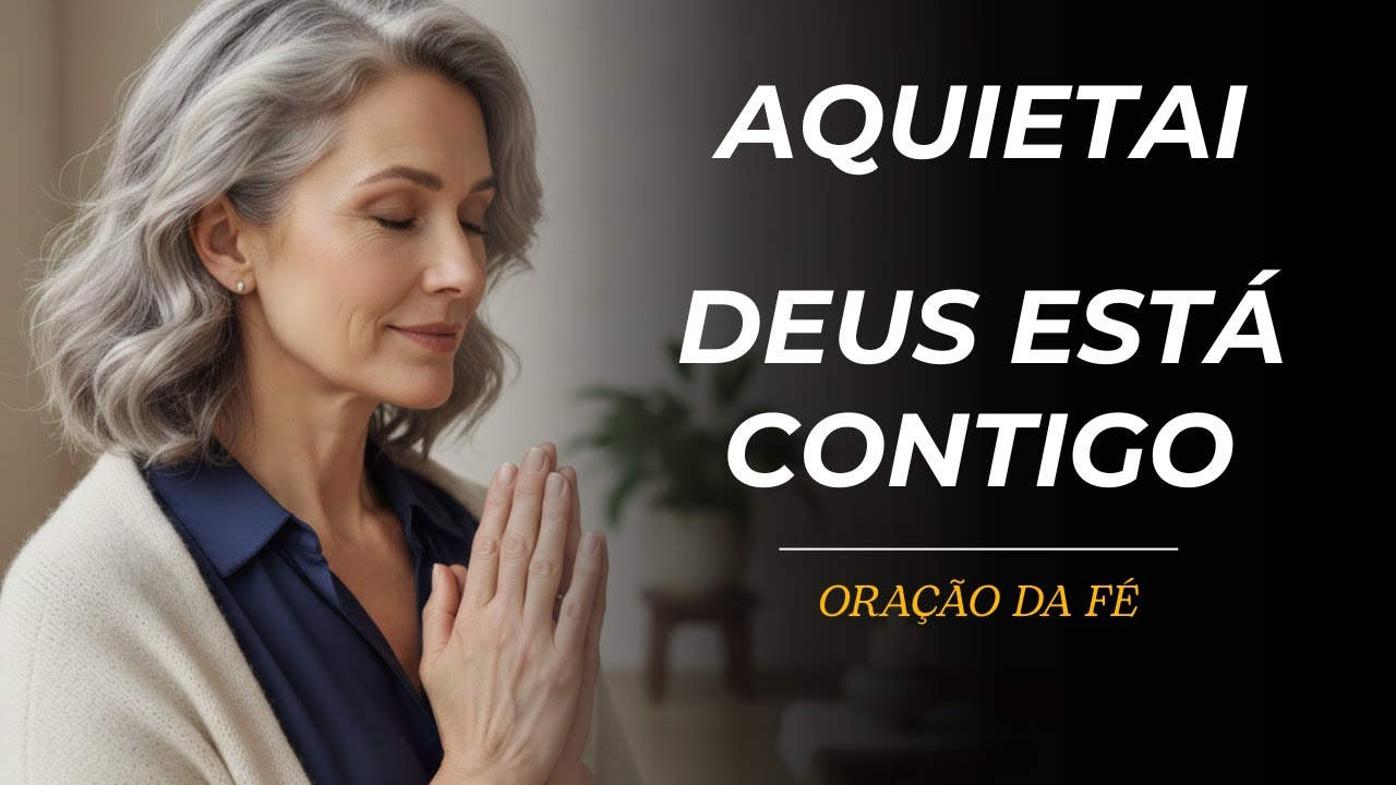 Se VOCÊ ESTÁ no LIMITE Ouça Isso: SALMOS 46 e a PAZ que VENCE o CAOS | Oração da Fé