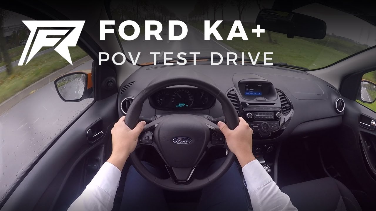 2017 Ford Ka+ 1.2 85HP - POV Test Drive (no talking, pure driving)