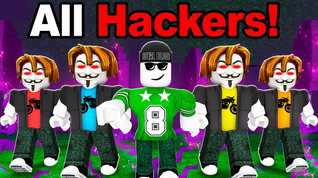 5 HACKERS Speedrun HARD MODE In 99 Nights In The Forest!