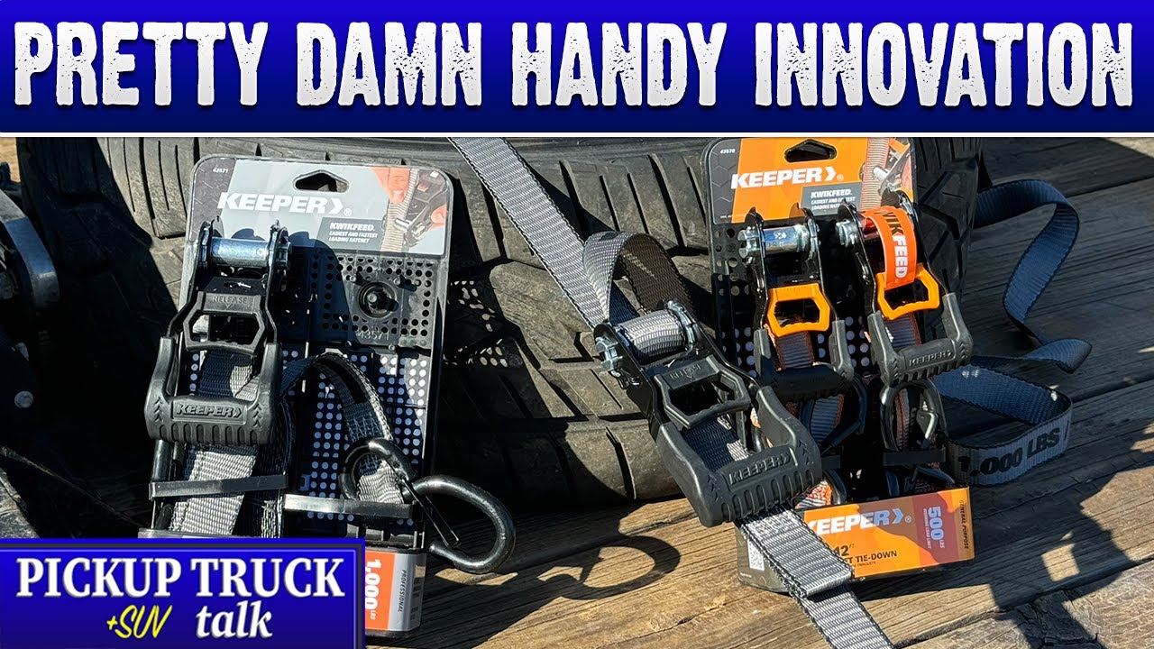 Better than a Traditional Strap? Keeper KwikFeed Ratchet Straps Review
