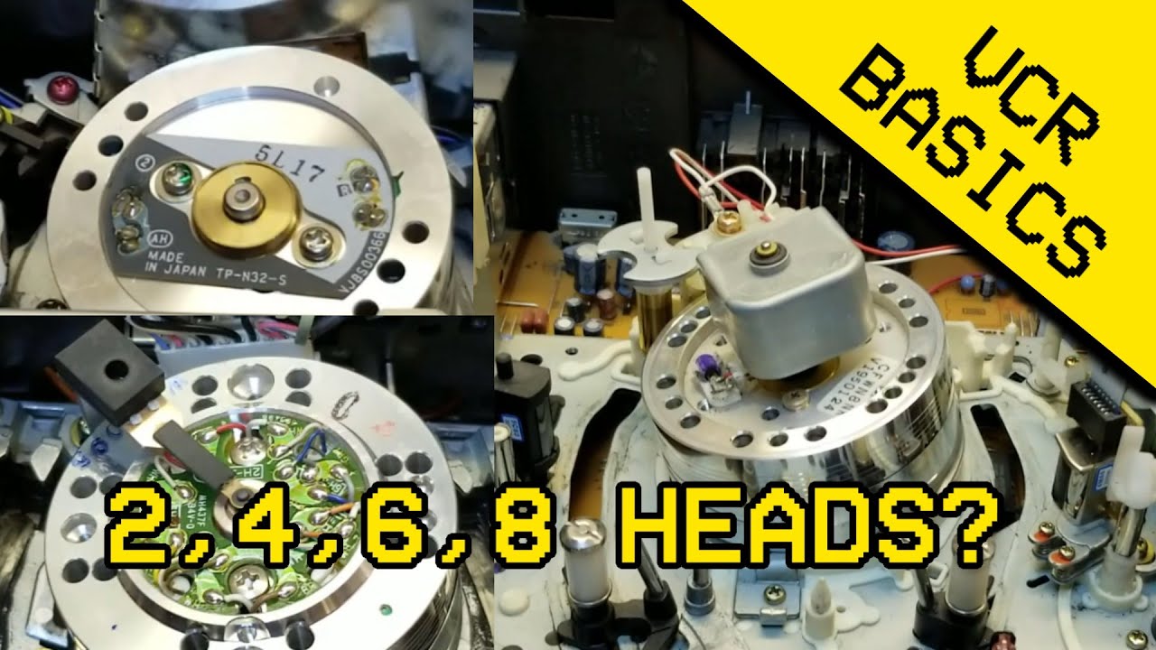 VCR Basics - Video Head Configurations
