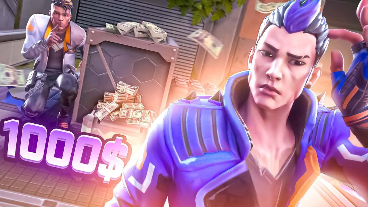 $1000 Extreme Hide and Seek! | Valorant Fracture