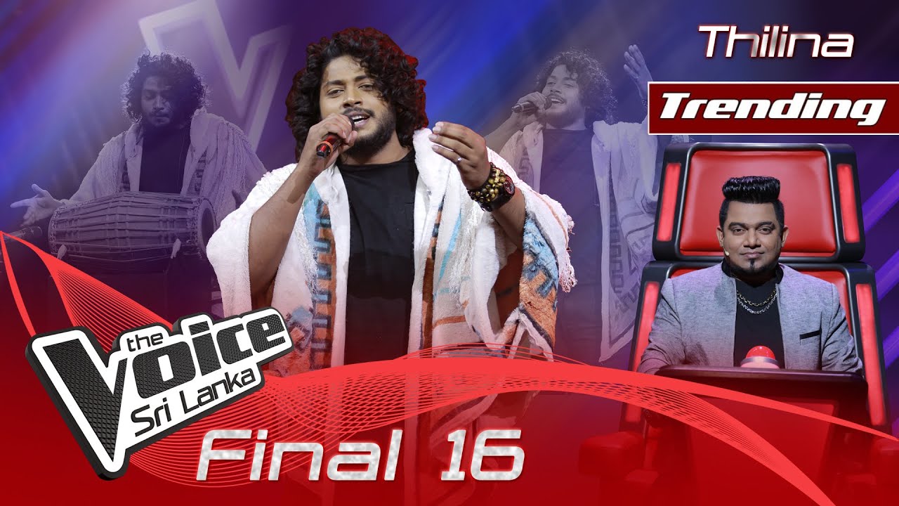 Thilina Sudesh Wanninayake | Pin Manda Ranga Bumiye (පින් මන්ද රංග) | Final 16 | The Voice Sri Lanka
