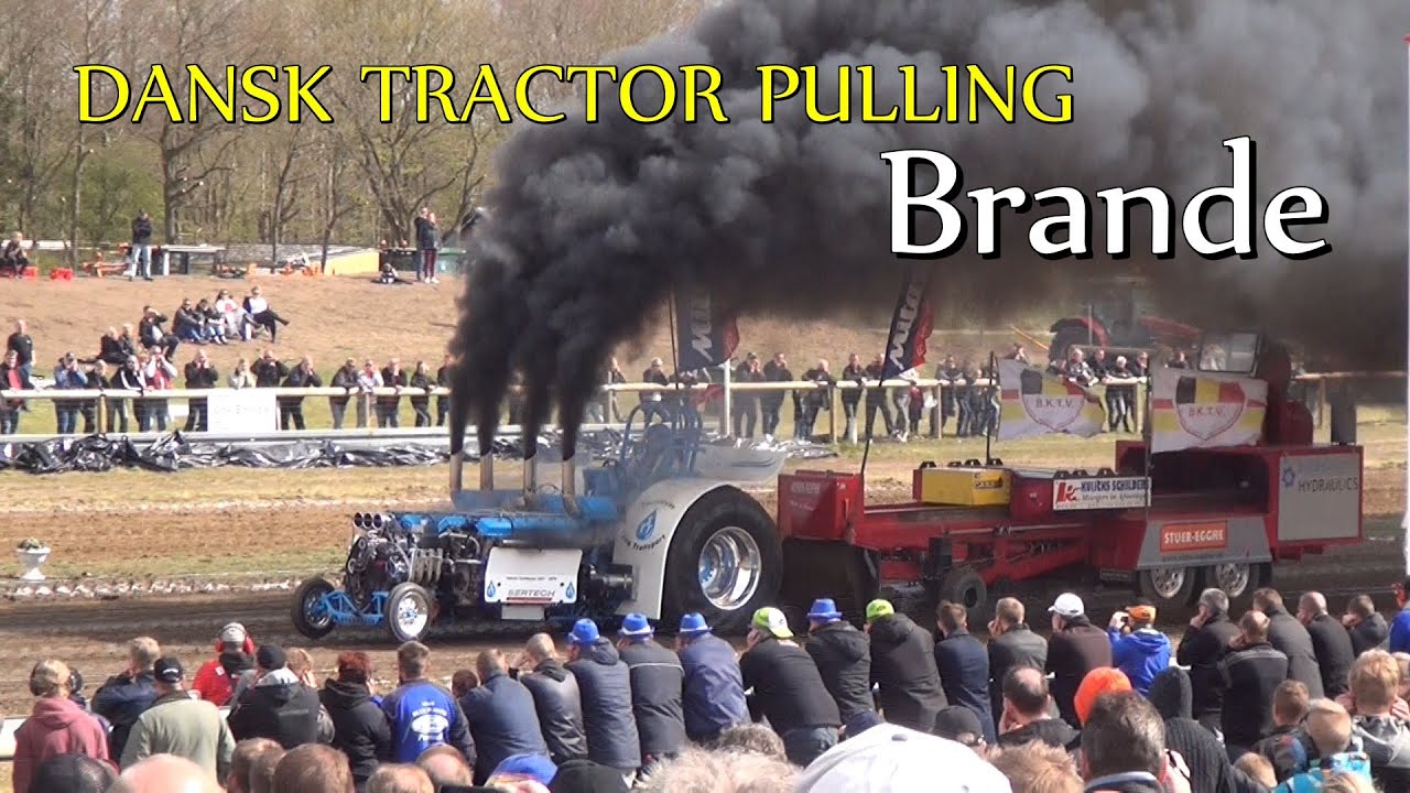 Modified @ Brande 2015 Danmark Tractor Pulling 4,2t Heavy Mod. Eurocup