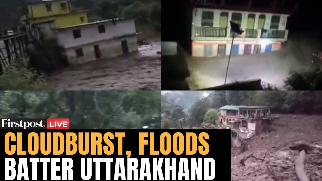 LIVE: Cloudburst in Uttarakhand's Chamoli Trigger Flash Floods & Landslide, Several Missing | N18G