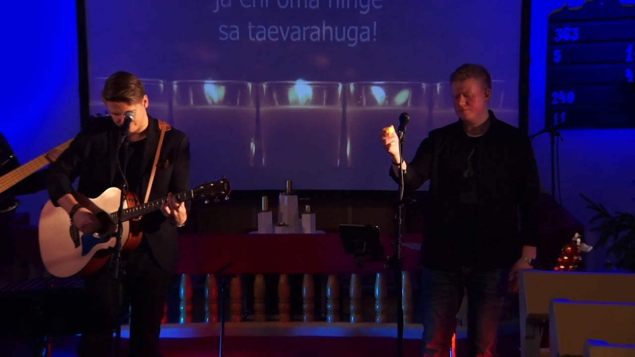 Reinaru Vennad - Sa südames nüüd pane kõik küünlad põlema (Rannamõisa kirikus)