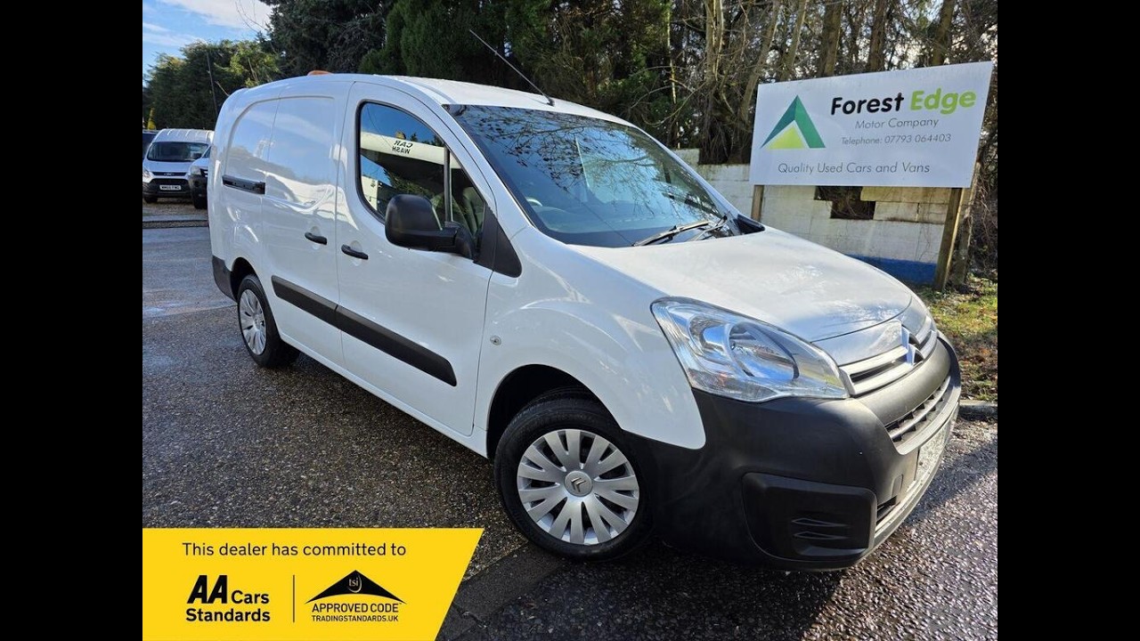 CITROEN BERLINGO Panel Van 1.6 BlueHDi 750 LX L2 (s/s) 6dr