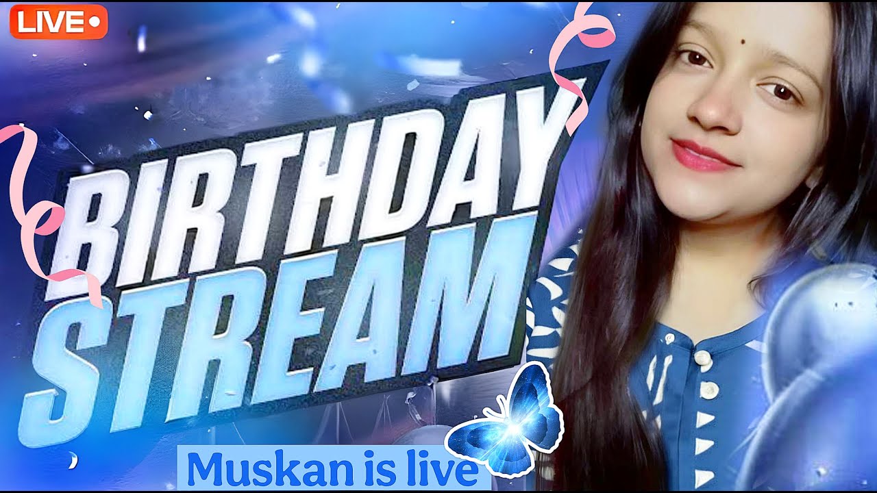 BIRTHDAY SPECIAL STREAM #birthdaystream#livebgmi#1vs1live#girlgamer