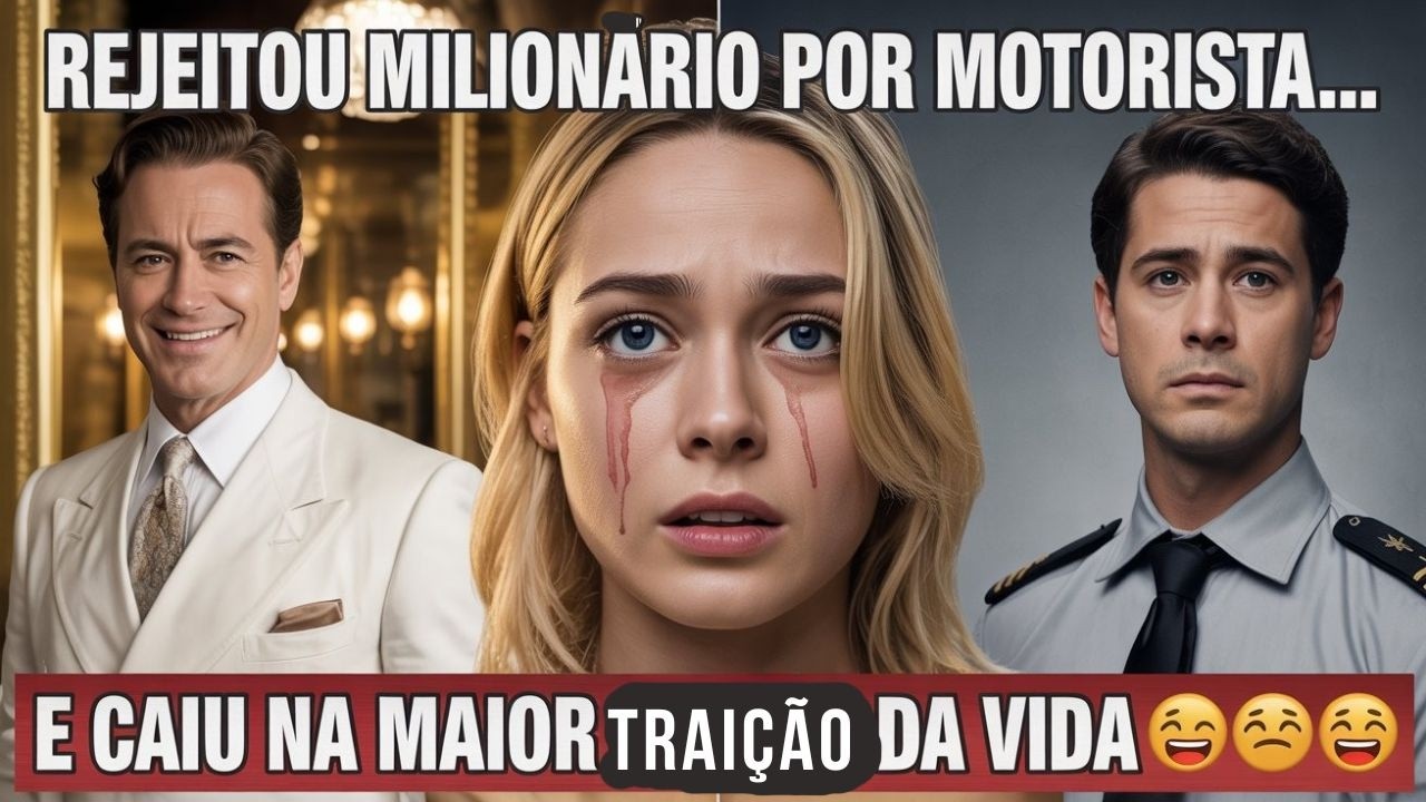 Ela sofreu a maior decepção, ao acreditar no amor do motorista, e recusar o amor do milionário