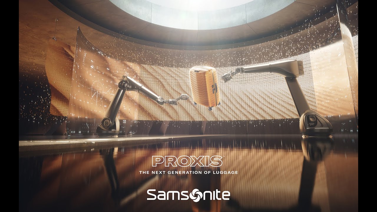 Samsonite Proxis livestream - The next generation of luggage