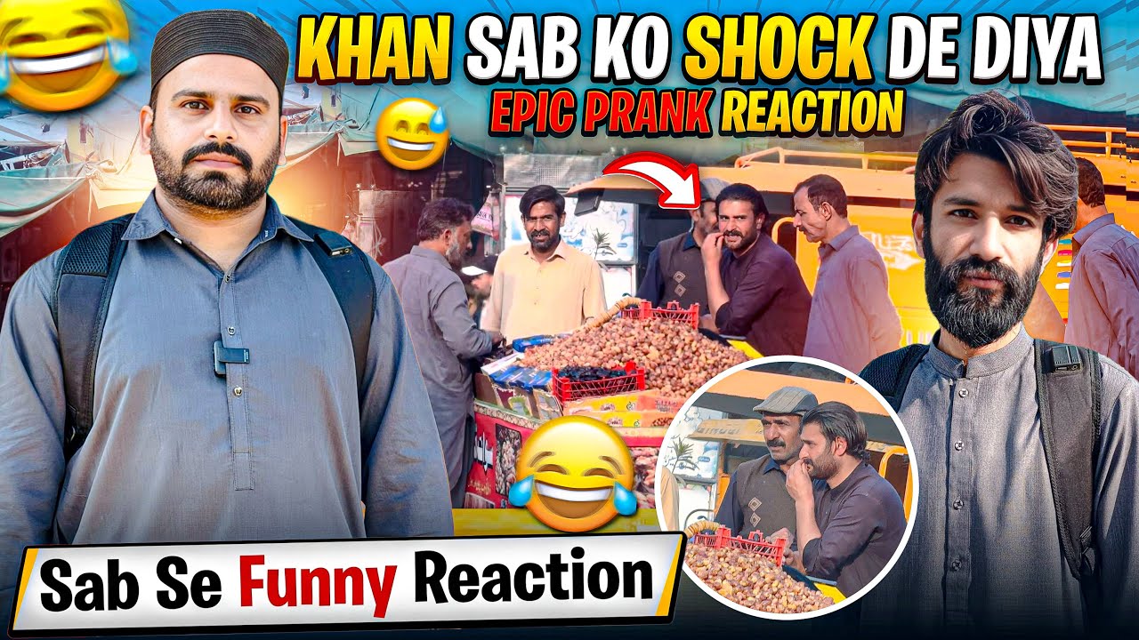 | Khan Ne Sab Ko Shock De Diya 😱| Khan Ne Sab Ko Shock De Diya 😱 | Epic Prank Reaction in Market | 