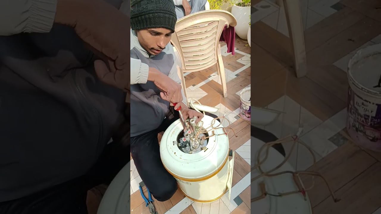 5 minutes me Sikhe complete gyeser testing and wiring #electrical #electrician #electronic 