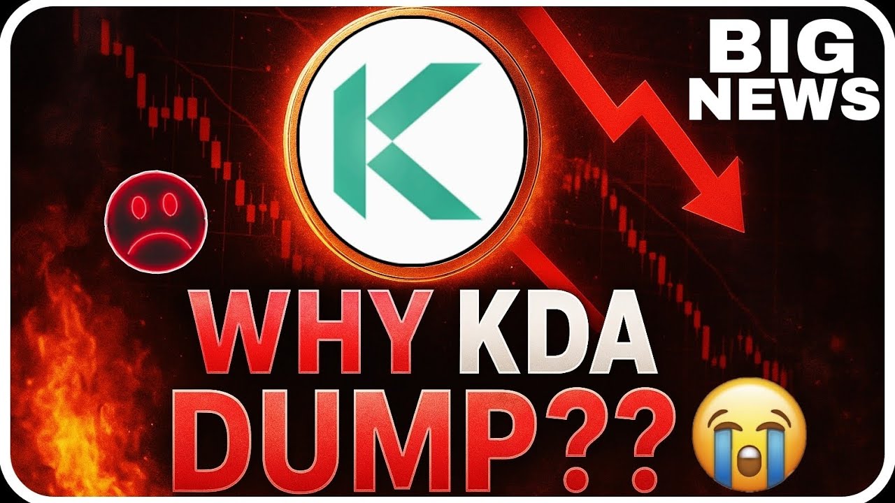 Сегодня Kda Coin упал на 50% 😭 &mdash; Почему? Новое обновление Kadena Coin | Анализ рынка криптовалют Kda
