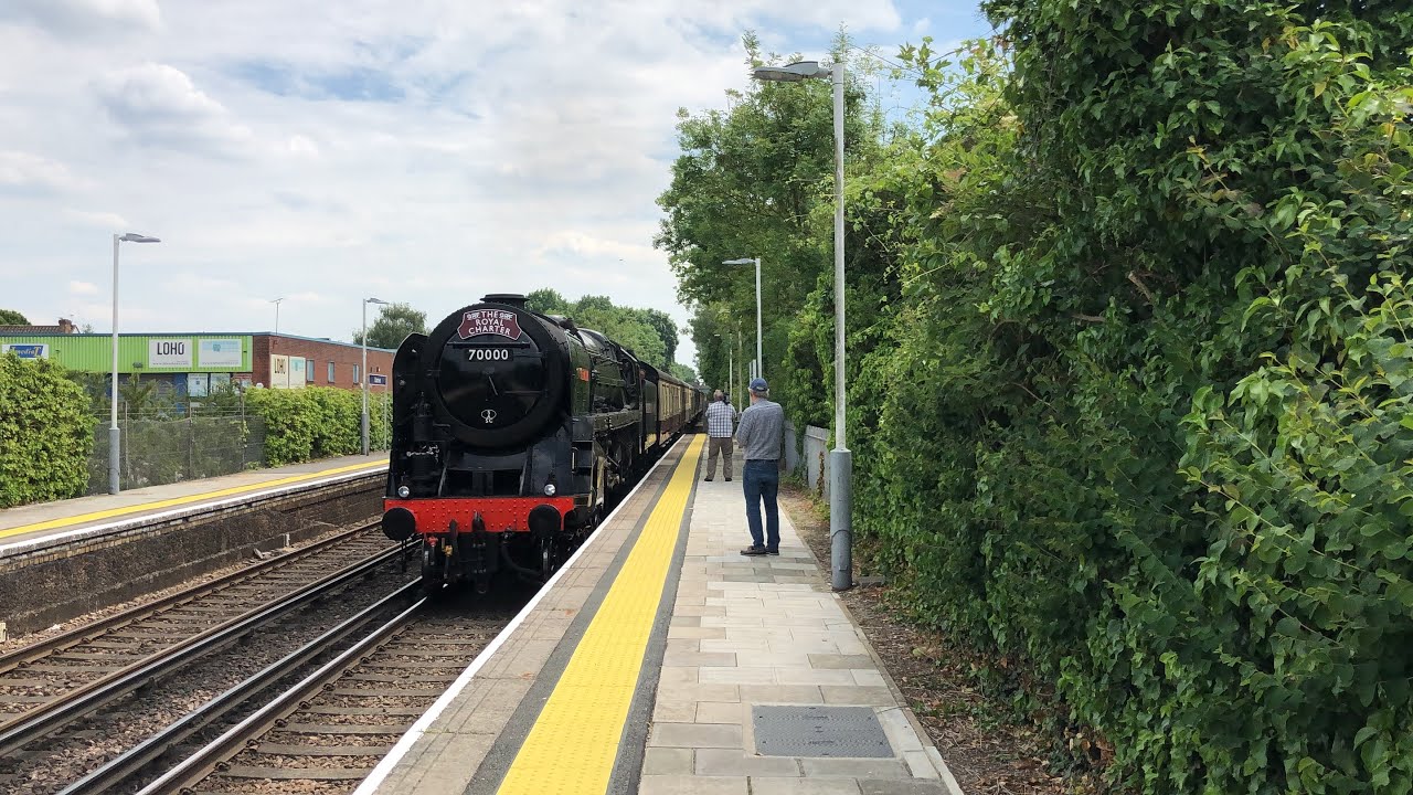 Trains at Sunningdale, Kelvedon & Datchet, W-RL + Great Eastern Main Line & Staines - Windsor Line