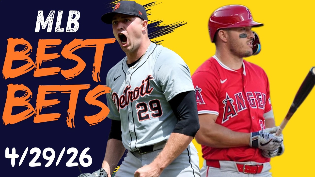 MLB BETS 4/29/26 Player Props,Parlays & Home Run Pick's