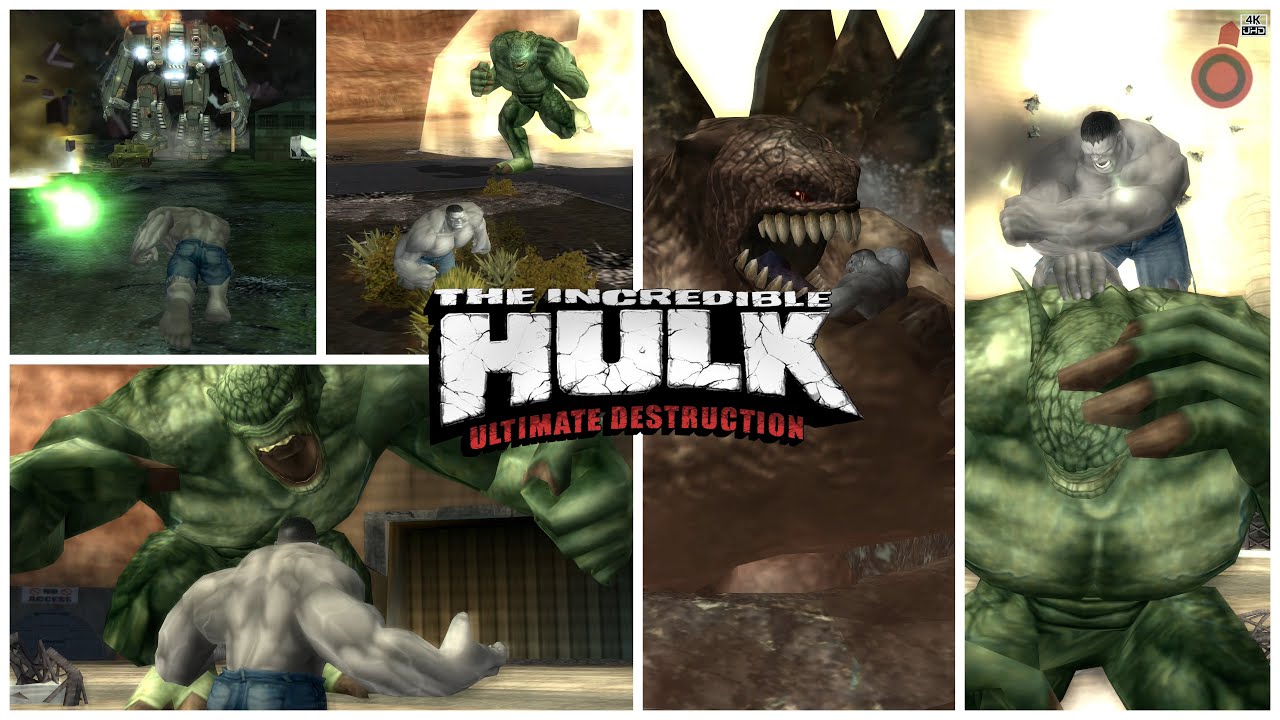 The Incredible Hulk: Ultimate Destruction [PS2] UHD 4K60ᶠᵖˢ (GREY) NO Commentary Gameplay Part 6