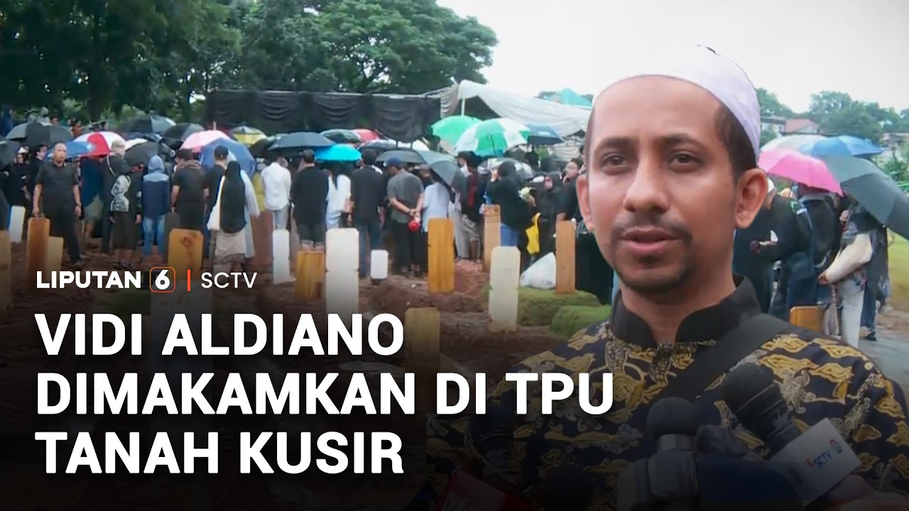 Pemakaman Vidi Aldiano | Liputan 6