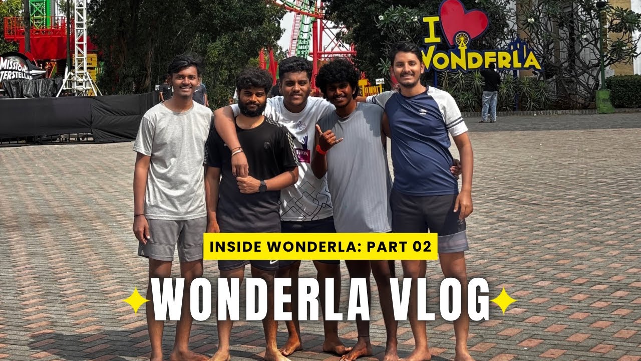 High Thrills & Screams! 🎢 | Wonderla Hyderabad Dry Rides (Part 2)