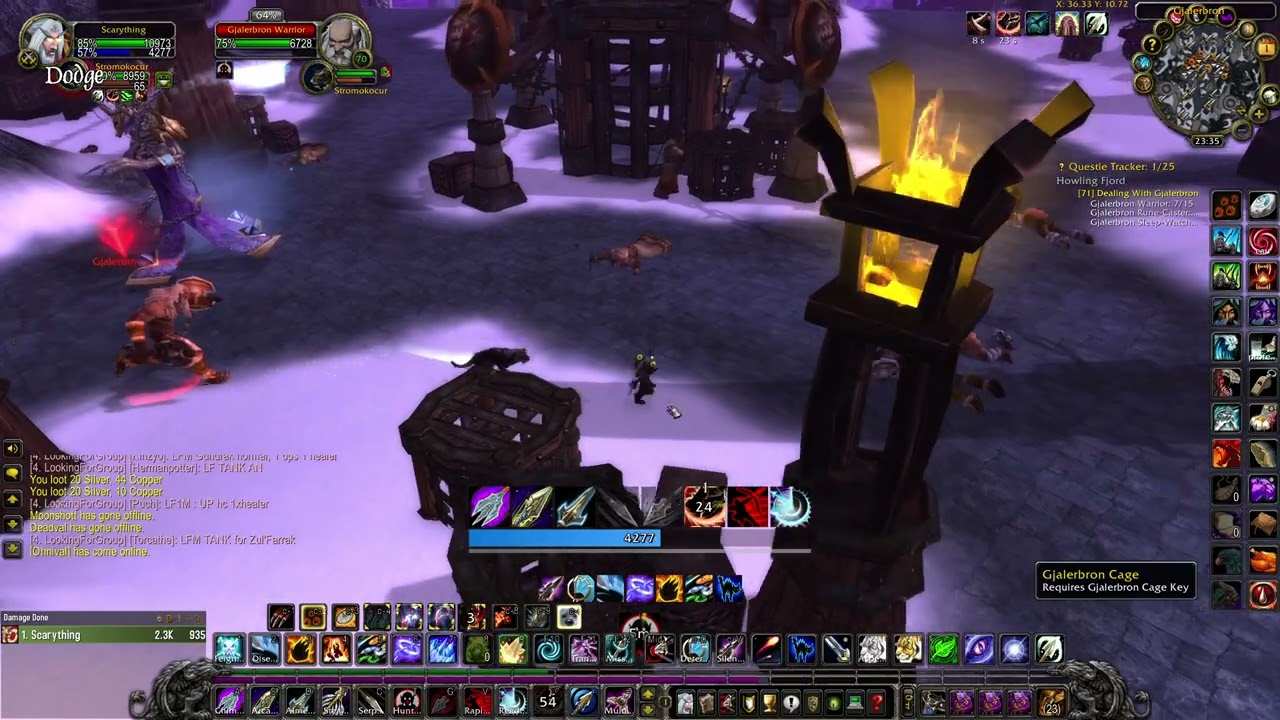Dealing With Gjalerbron (WOW WOTLK quest)