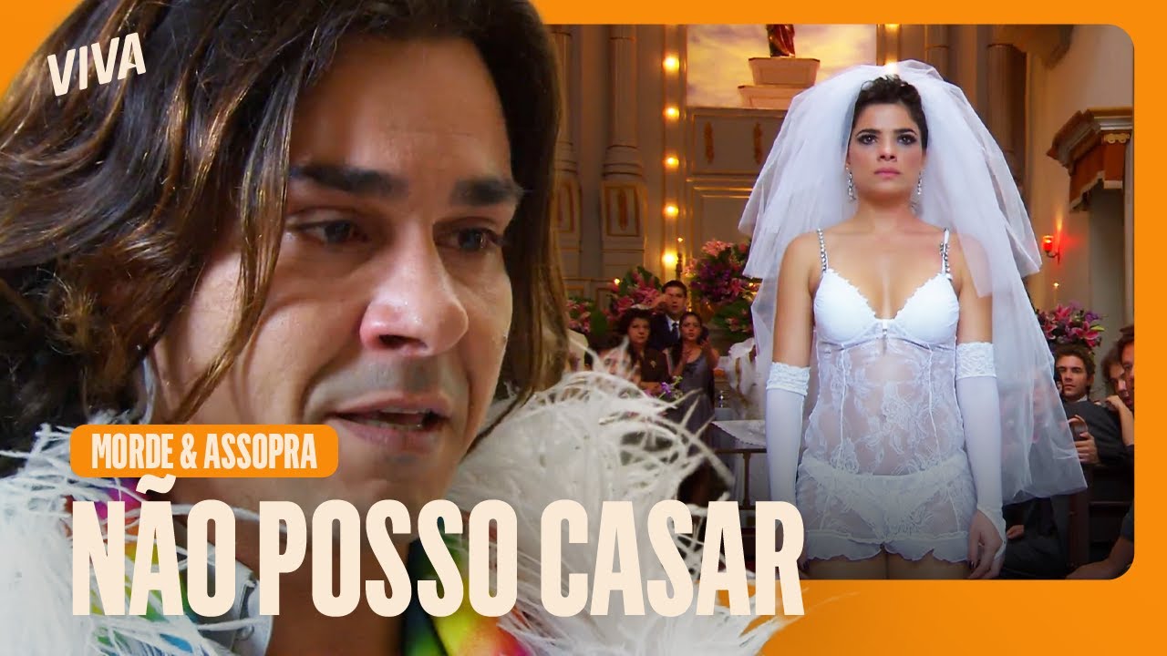 CELESTE É ABANDONADA NO ALTAR E RASGA O VESTIDO NA IGREJA  | MORDE & ASSOPRA | CENAS MARCANTES