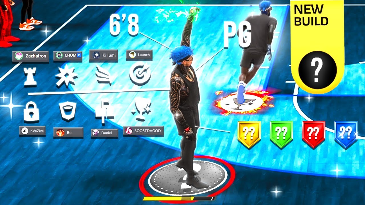 I asked my friends to make a 1v1 STAGE BUILD for me in NBA 2K22..