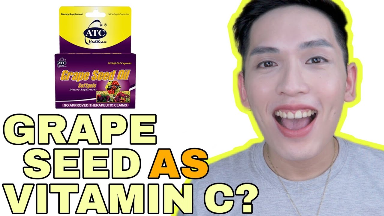 WHY I DONT TAKE VITAMIN C | ATC GRAPE SEED OIL REVIEW
