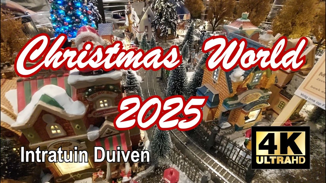 2025 - Christmas World | Intratuin Duiven [4K] - @WalkWatch01