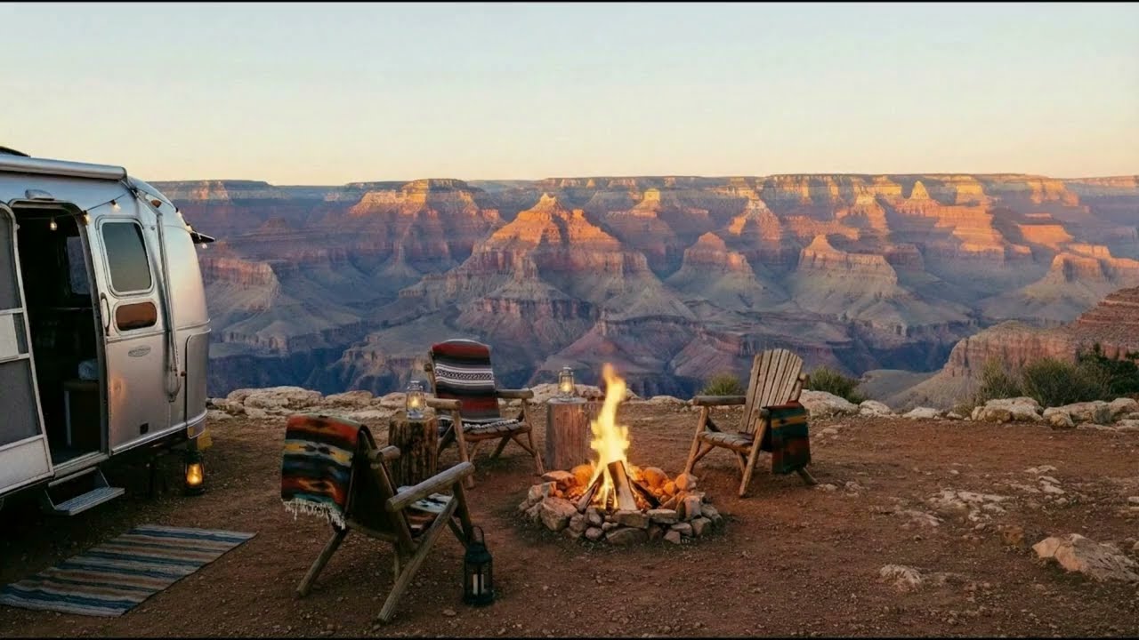 Bucket List Moment: Sunset Over the Grand Canyon ⛺️