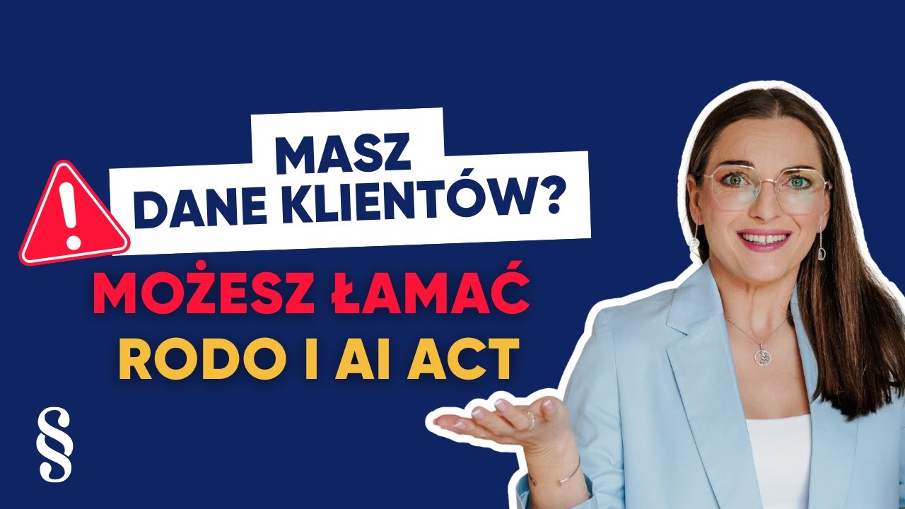 Sztuczna inteligencja w biznesie. Jak analizować dane klient&oacute;w za pomocą AI? RODO i AI ACT 2025