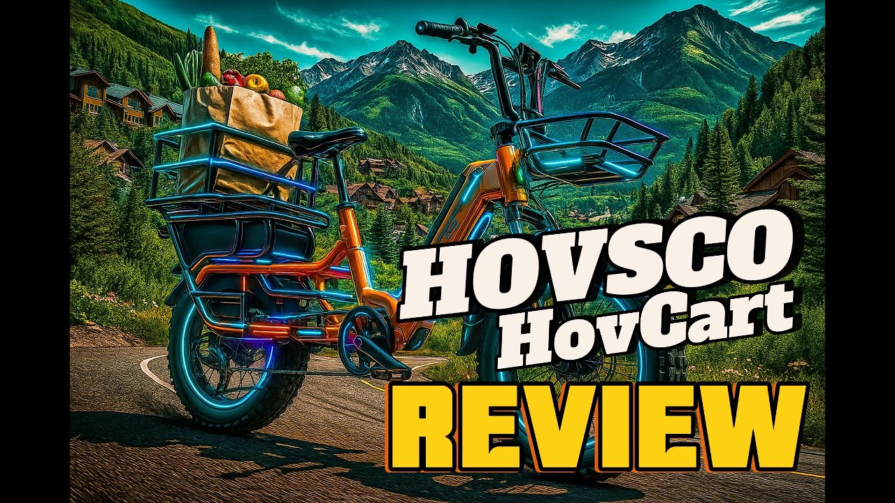 Обзор «нового» HOVSCO HOVCART: способен ли этот электрический зверь ДЕЙСТВИТЕЛЬНО всё перевезти?!
