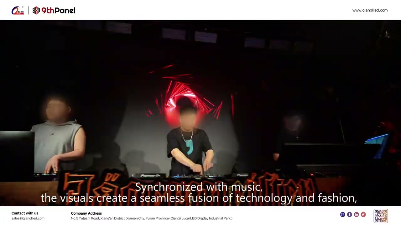 ✨QiangliLED Illuminates Legendary Bar with 700㎡ Custom LED Displays.✨