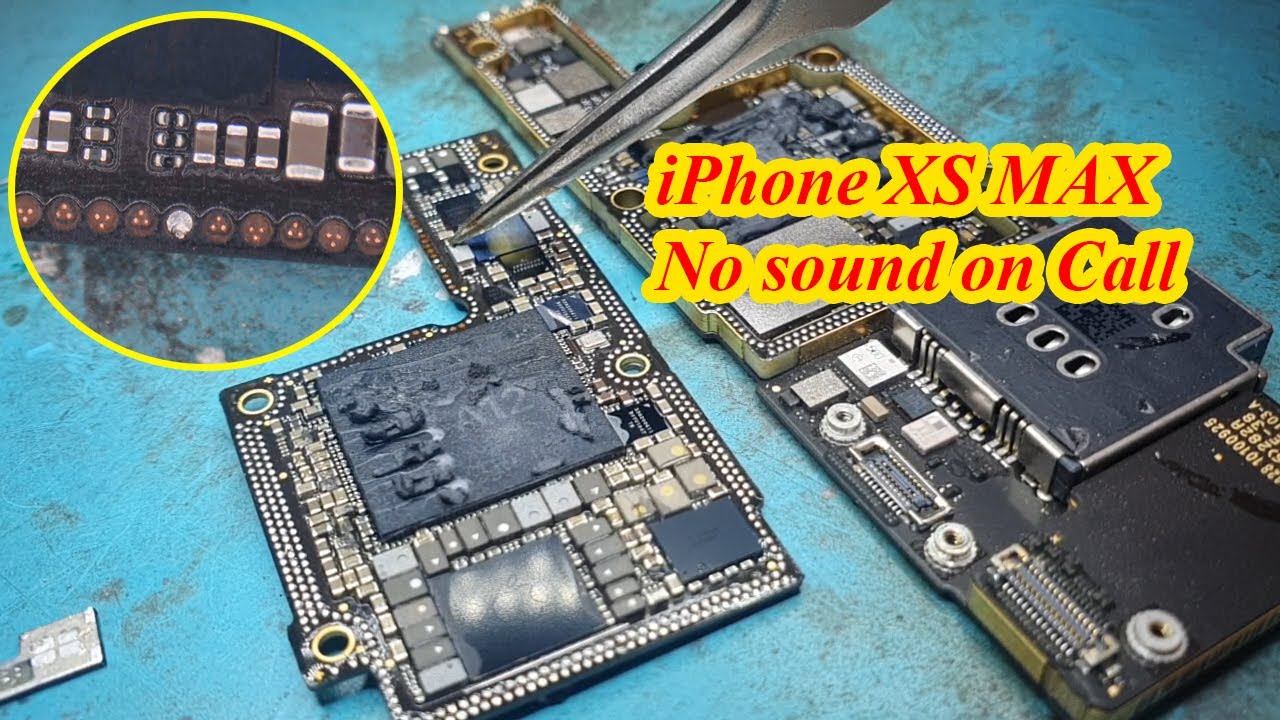iPhone xs max no sound on call and Mic Not working