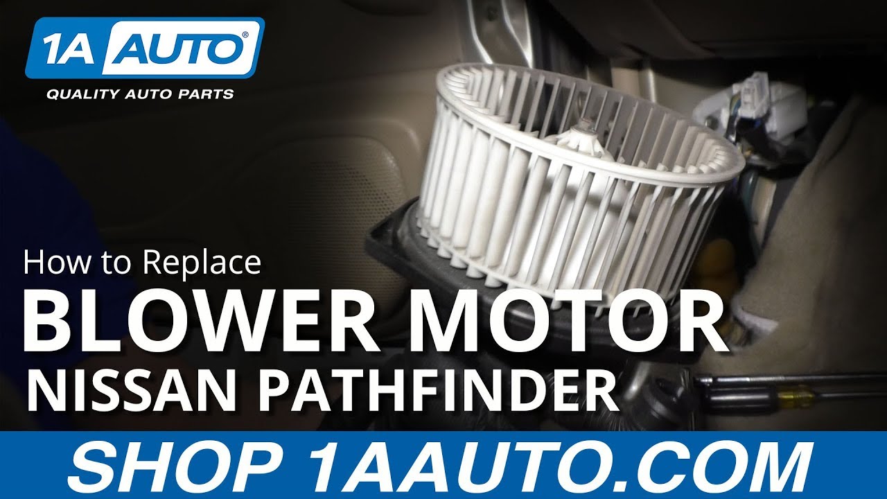 How to Replace Blower Motor 96-04 Nissan Pathfinder