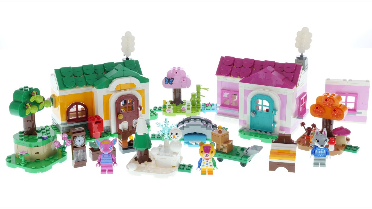 Kreative Häuser Jahreszeiten voller Spaß - LEGO Animal Crossing 77057 Speed Build