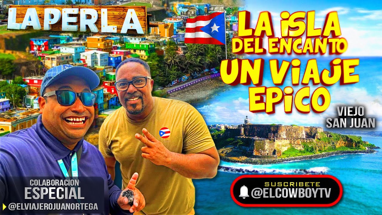 Mi Experiencia en EL VIEJO SAN JUAN y EL BARRIO LA PERLA \ Guía completa con @EL VIAJERO JUAN ORTEGA