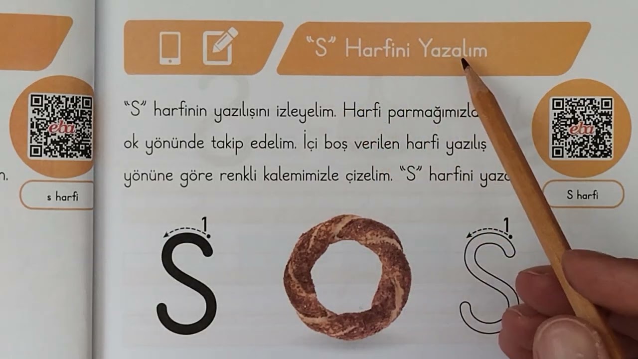 1. sınıf ilkokuma yazma kitabı 2. kitap sayfa 24-28 s-S sesini öğrenelim ve harfini yazalım