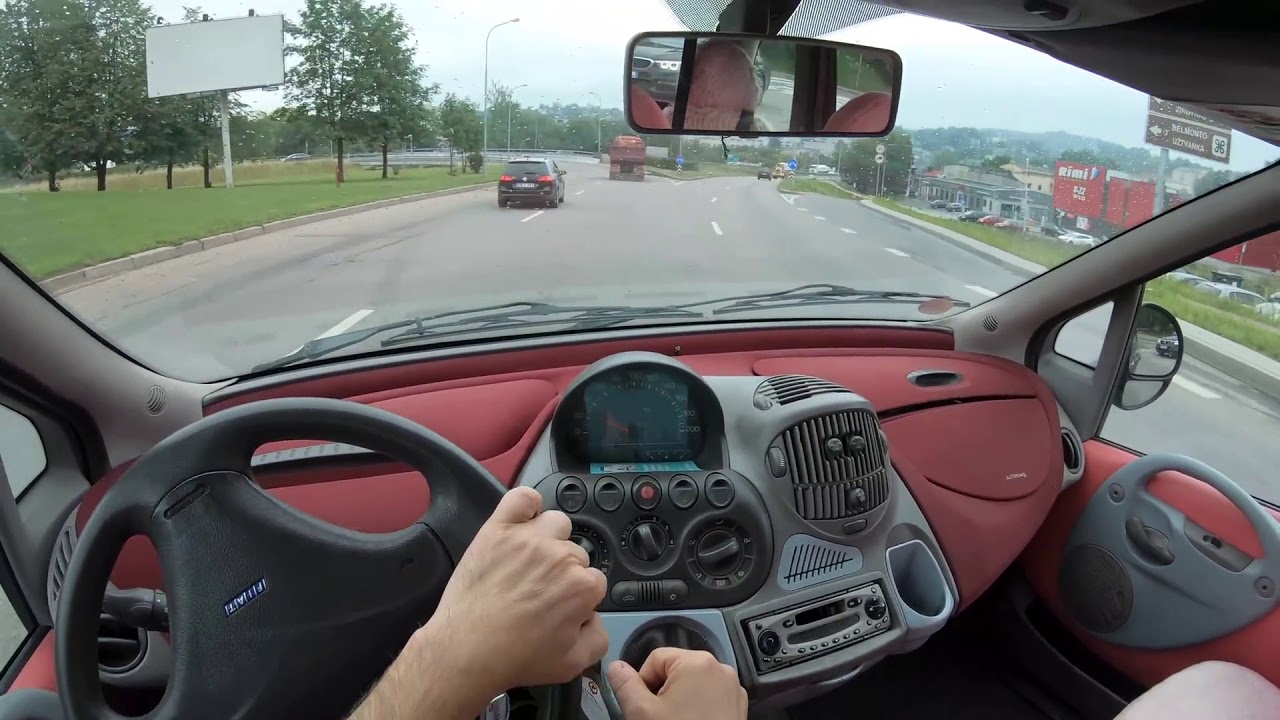 Fiat Multipla I 4K POV Test Drive