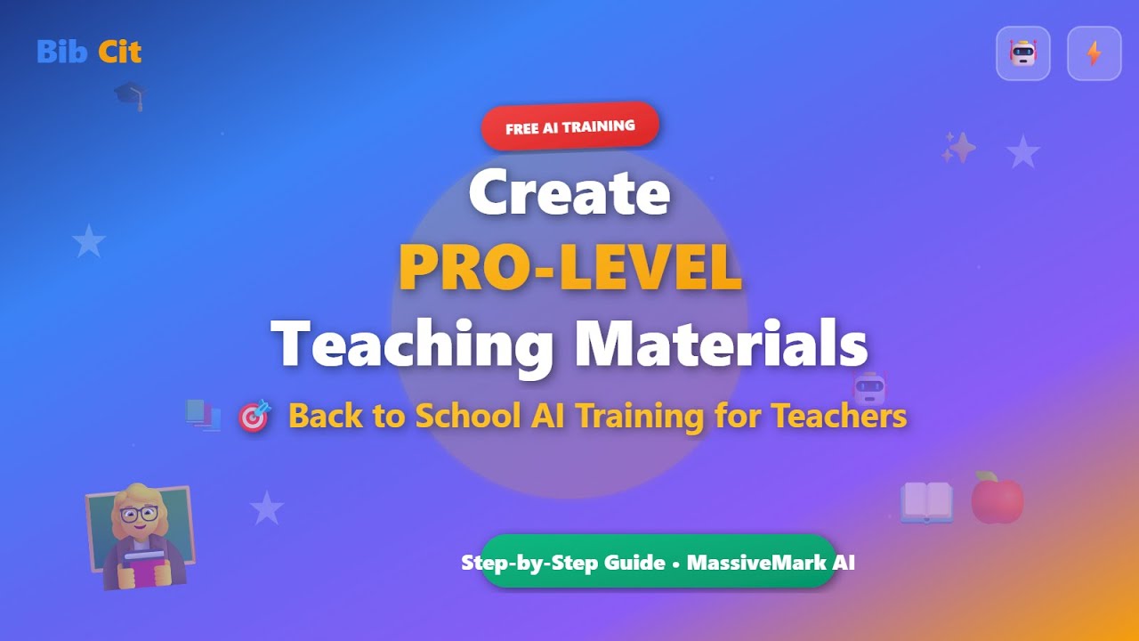 How to Create Beautiful Professional Academic Documents with AI: Back to School with BibCit (PART 1)