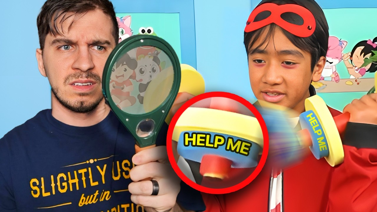 Райан ToysReview кричит о помощи