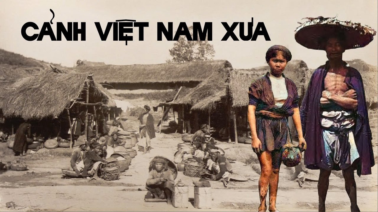 Cảnh Việt Nam Xưa rõ nét Sau khi Phục chế màu | Hình ảnh Tư liệu lịch sử hiếm có