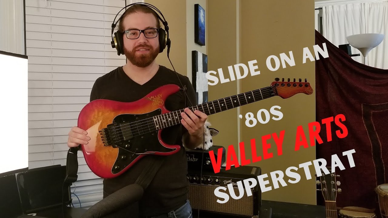 Slide On An '80s Valley Arts Superstrat - Jesse Nestor